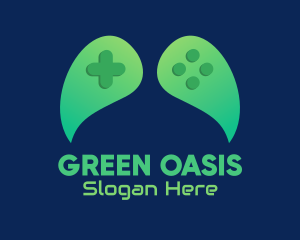 Green Leaf Controller logo design