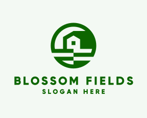 Farm House Field logo design