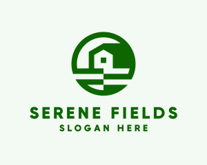 Farm House Field logo design