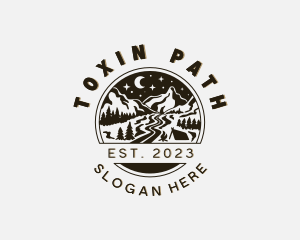 Outdoor Getaway Pathway  logo design