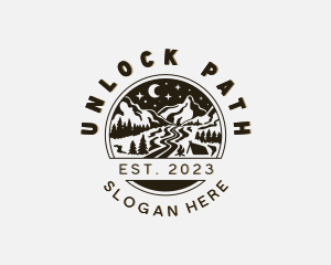 Outdoor Getaway Pathway  logo design