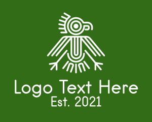 Aztec Bird Symbol  logo