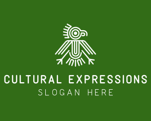 Aztec Bird Symbol  logo