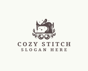 Bird Sewing Tailoring logo design