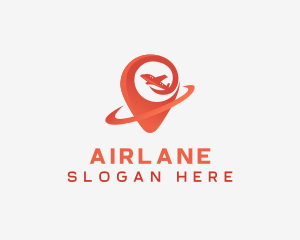 Airplane Travel Tourism logo