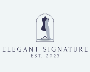 Tailor Dress Making logo design