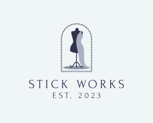 Tailor Dress Making logo design