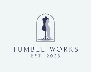 Tailor Dress Making logo design