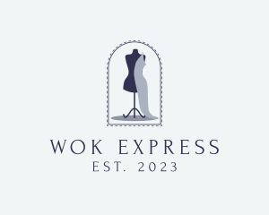 Tailor Dress Making logo design