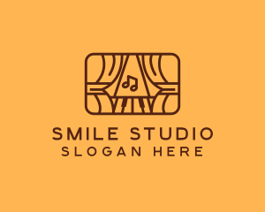 Brown Musical Theatre Stage logo