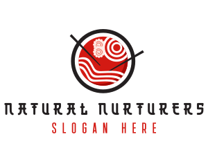 Japanese Ramen Restaurant  logo design