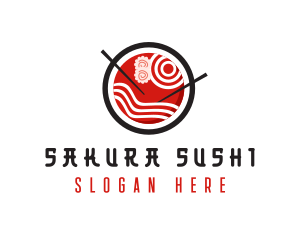 Japanese Ramen Restaurant  logo design