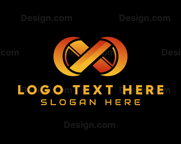 Gradient Infinity Loop Logo