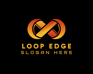 Gradient Infinity Loop logo