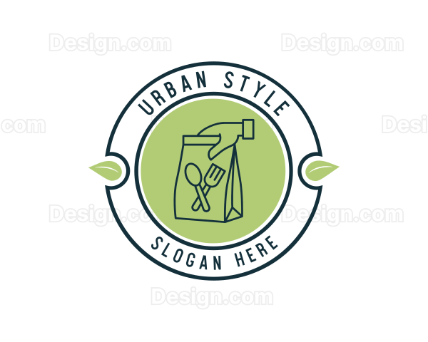 Organic Supermarket Grocery Logo