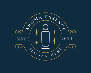 Scent Perfume Bottle logo design