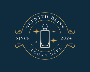 Scent Perfume Bottle logo design