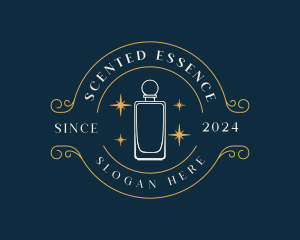 Scent Perfume Bottle logo design