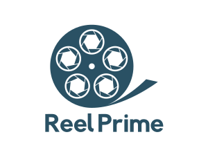 Blue Camera Reel logo