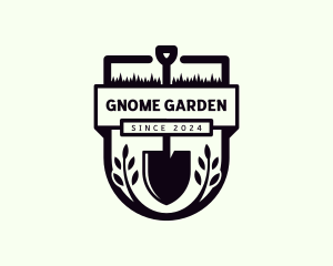 Garden Maintenance Shovel logo design