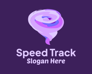 Purple Twister Cyclone Logo