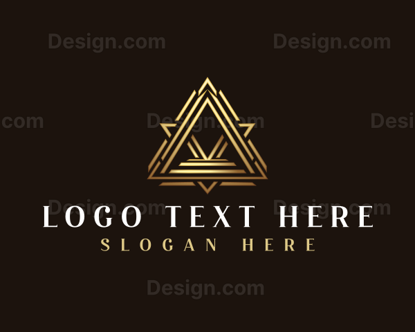 Pyramid Luxury Triangle Logo