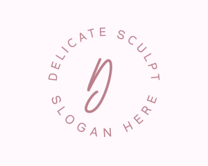 Feminine Handwritten Cosmetics Boutique logo design