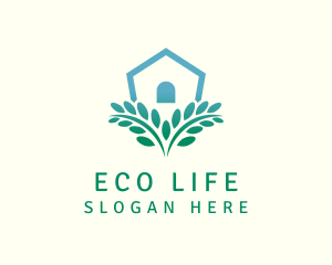 Organic Eco House logo design