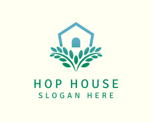 Organic Eco House logo design