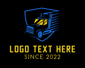 Shield Trucking Emblem logo