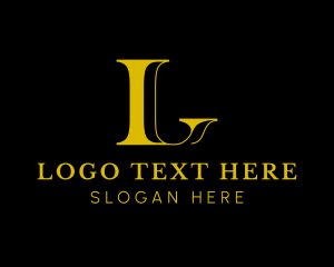 Elegant Letter L logo