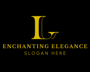 Elegant Letter L logo design