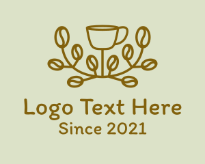 Organic Coffee Vine  logo