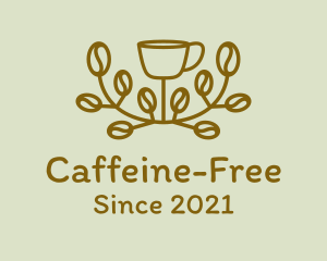 Organic Coffee Vine  logo design