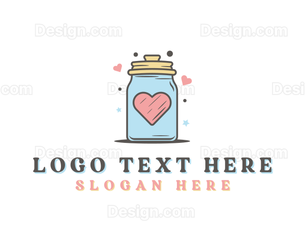 Heart Star Cookie Jar Logo