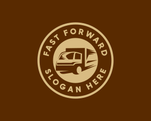 Fast Delivery Truck logo design