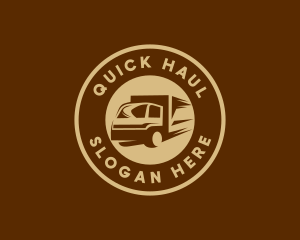 Fast Delivery Truck logo design