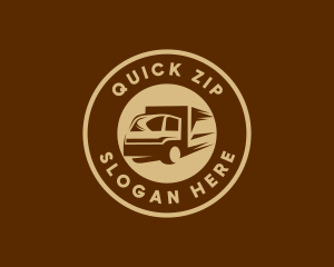 Fast Delivery Truck logo design