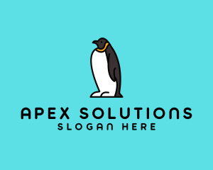 Penguin Animal Zoo  logo design