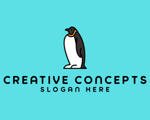 Penguin Animal Zoo  logo design