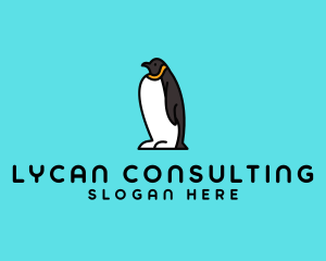 Penguin Animal Zoo  logo design