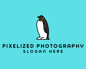 Penguin Animal Zoo  logo design