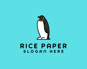 Penguin Animal Zoo  logo design