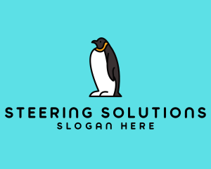 Penguin Animal Zoo  logo design