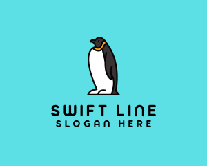 Penguin Animal Zoo  logo design