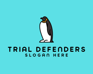 Penguin Animal Zoo  logo design