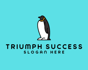 Penguin Animal Zoo  logo design