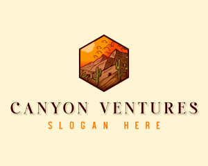 Desert Adventure Tour logo design