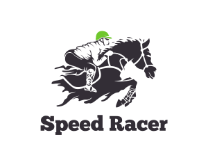 Equestrian Jockey Racing  logo