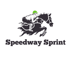 Equestrian Jockey Racing  logo design